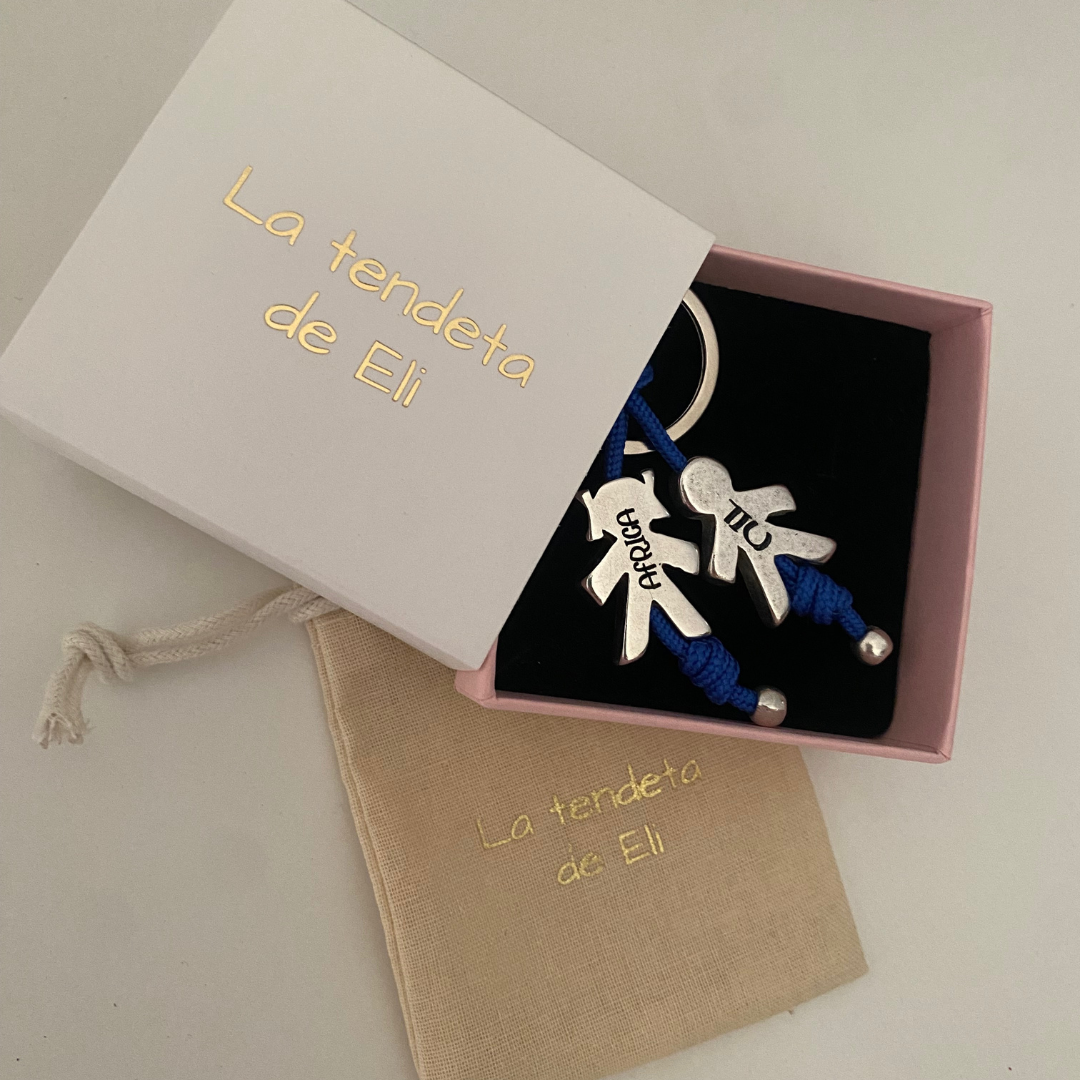 LLAVERO SILUETA BAÑO PLATA