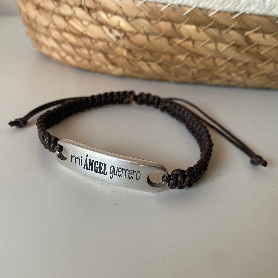 PULSERA ESCLAVA CORDÓN BAÑO PLATA