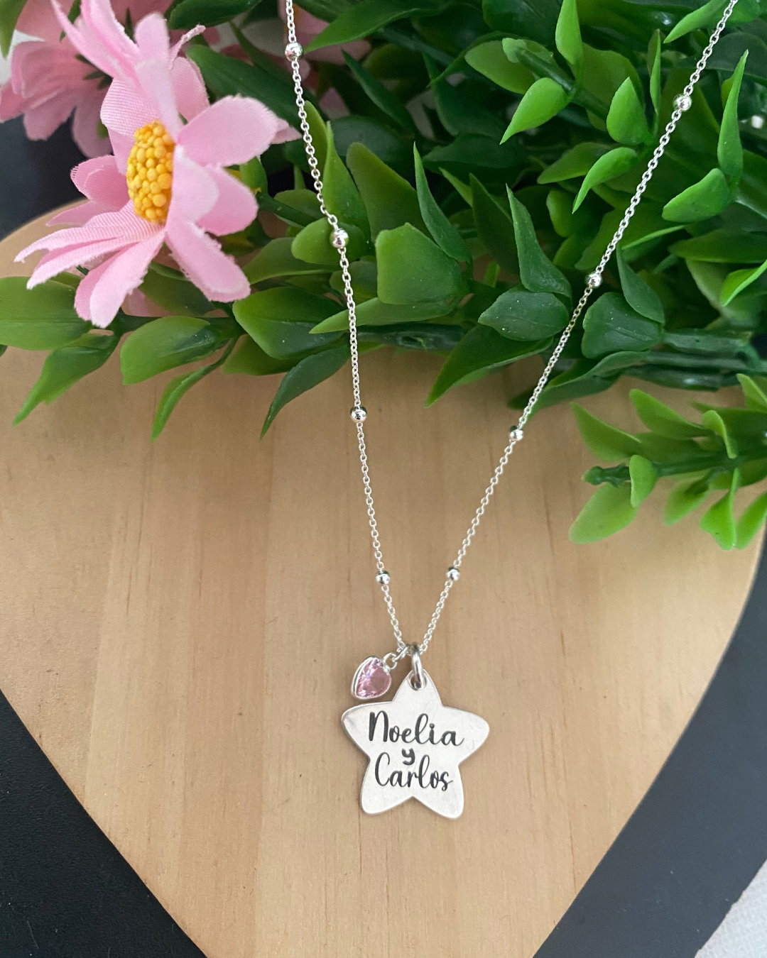 GARGANTILLA ESTRELLA PEQUEÑA PLATA DE LEY