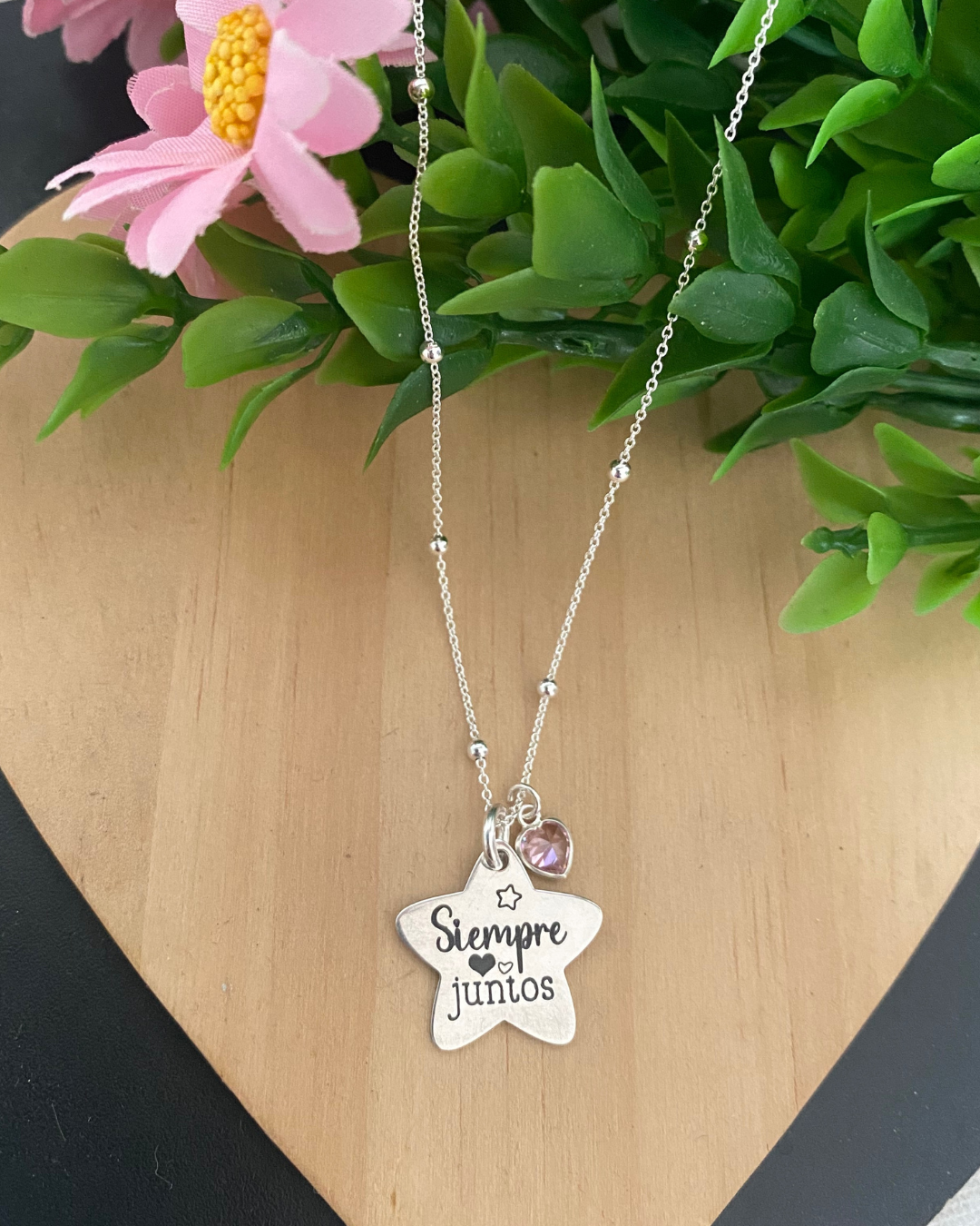 GARGANTILLA ESTRELLA PEQUEÑA PLATA DE LEY