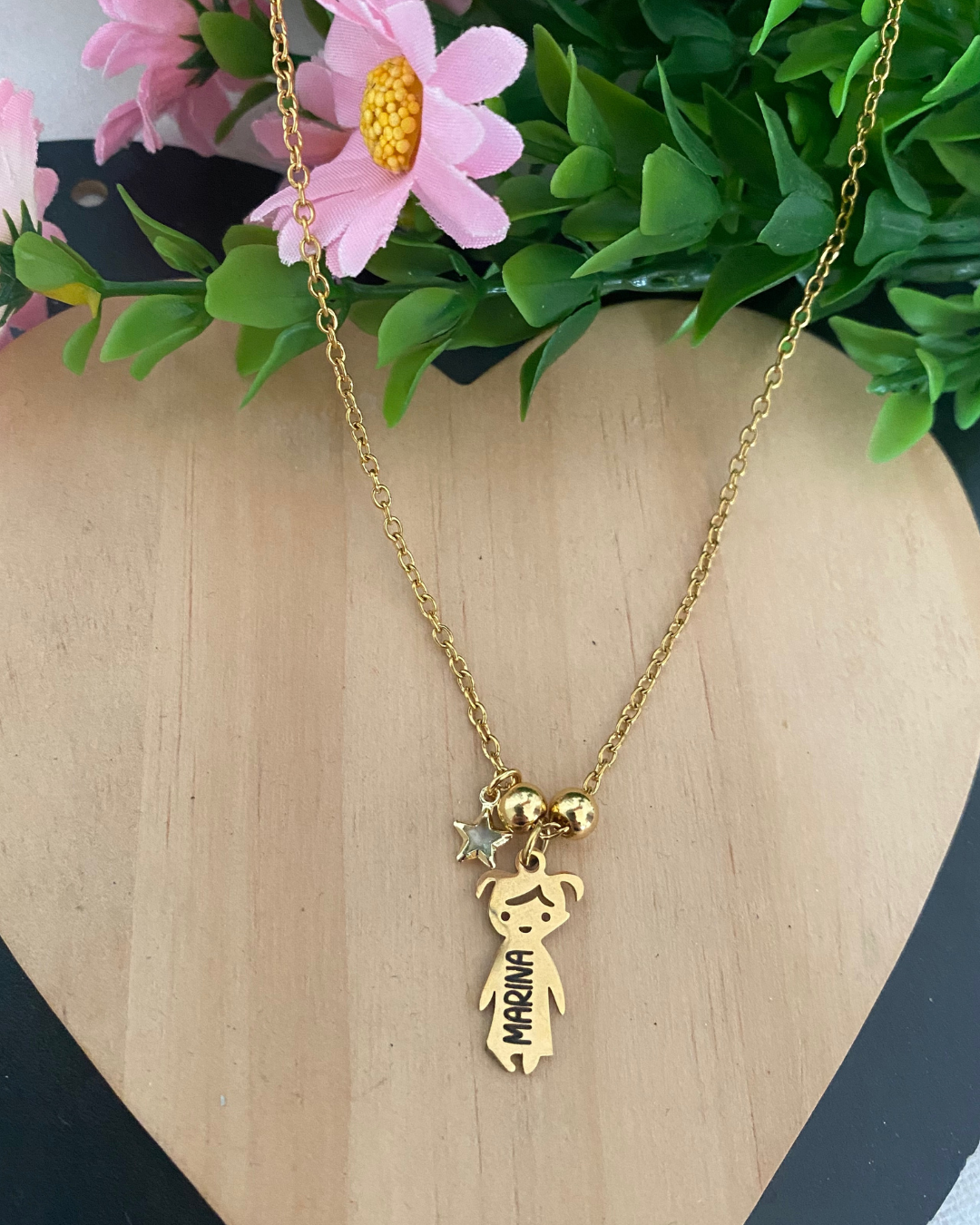 COLGANTE NIÑOS ACERO