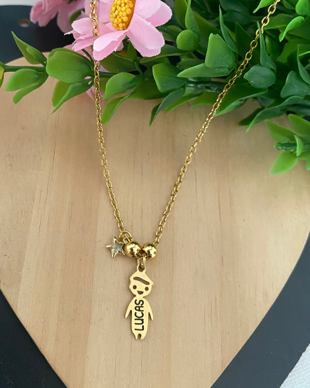 COLGANTE NIÑOS ACERO