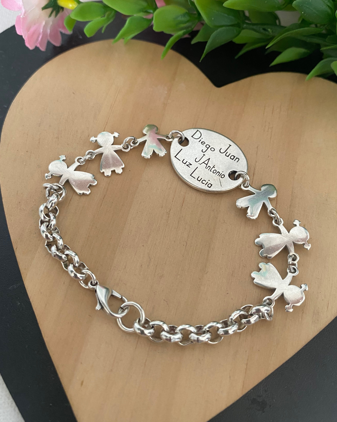 PULSERA MIA BAÑO PLATA