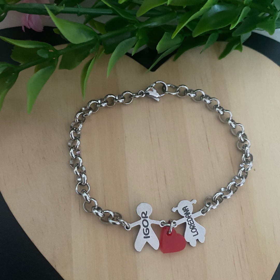 PULSERA NIÑO ACERO