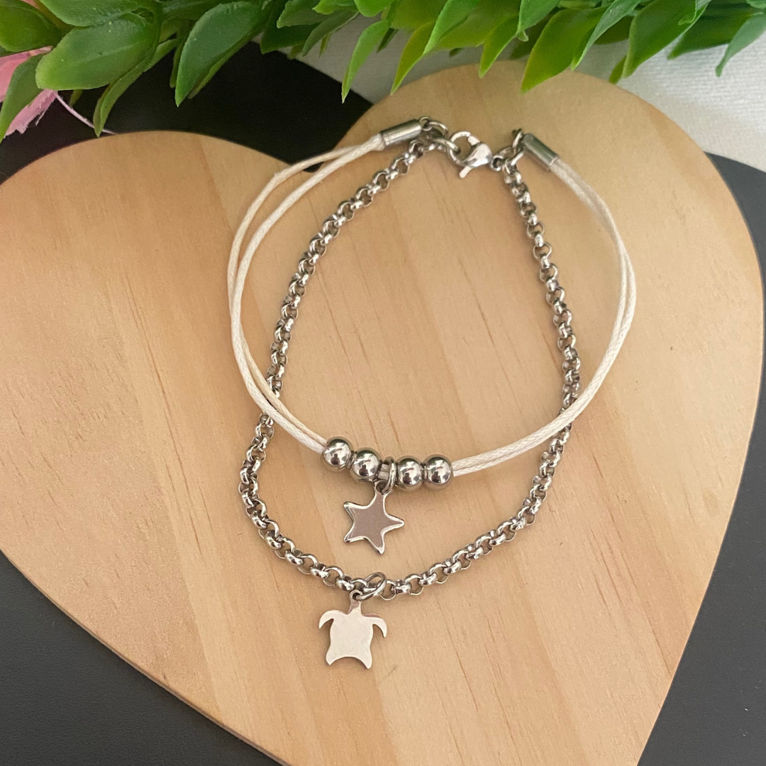 TOBILLERA O PULSERA TORTUGA