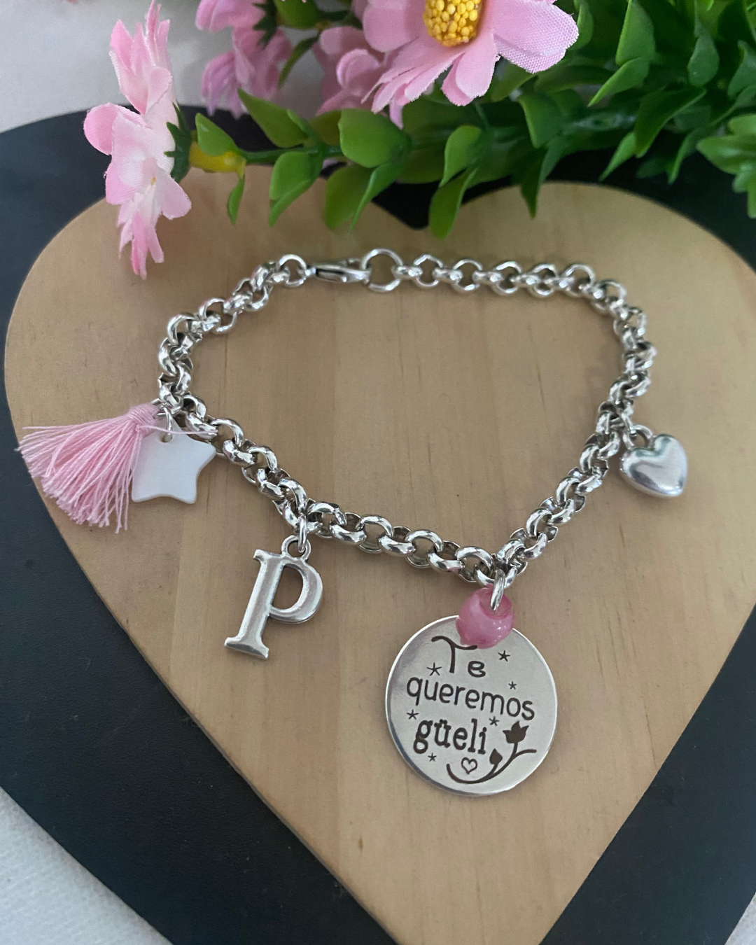 PULSERA SELMA BAÑO PLATA