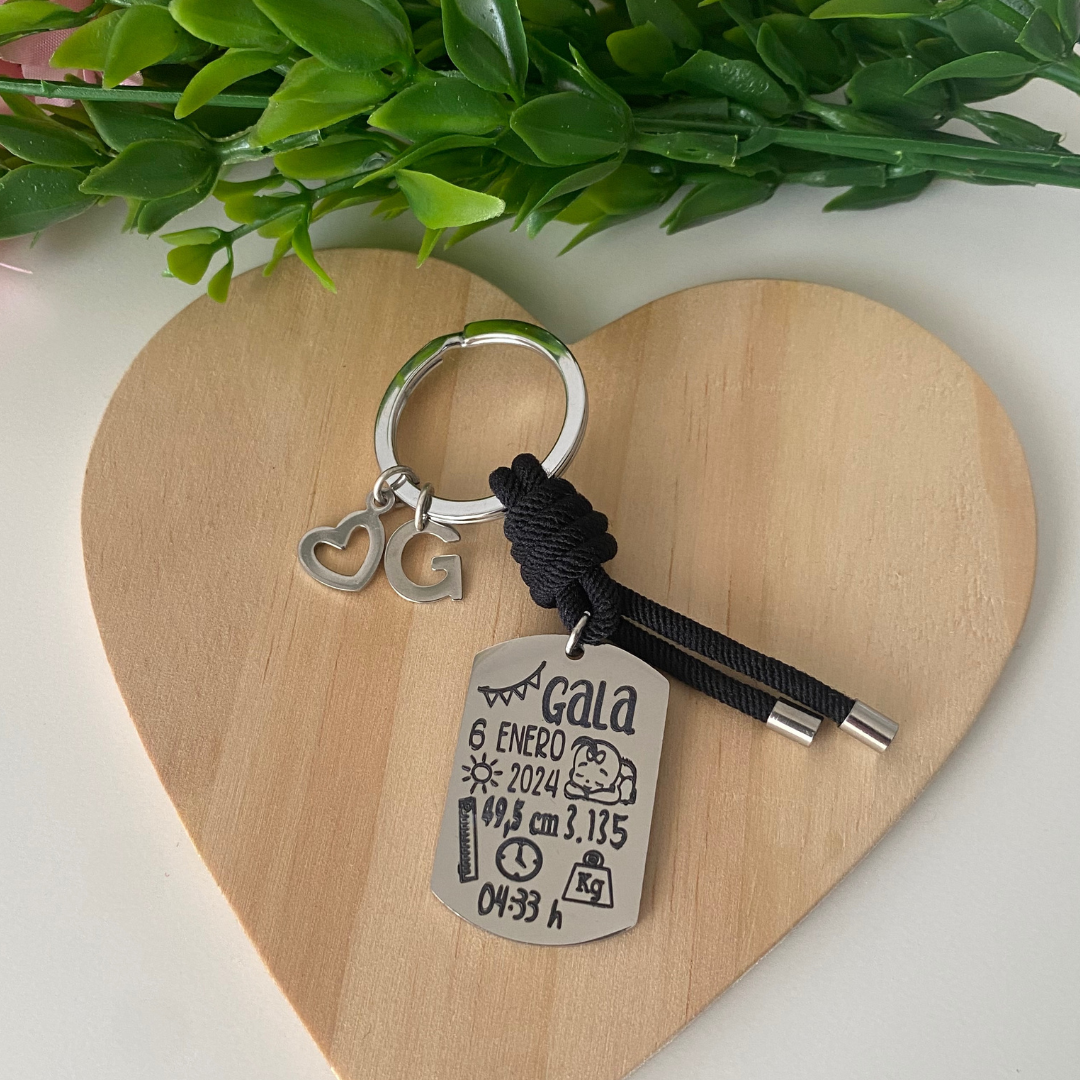 LLAVERO MILITAR ACERO