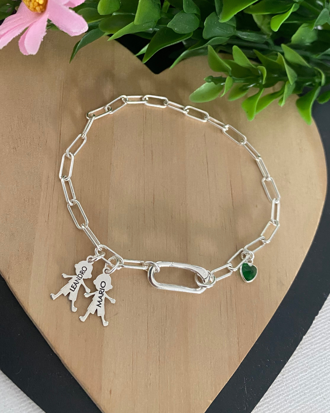 PULSERA CADENA PLATA DE LEY