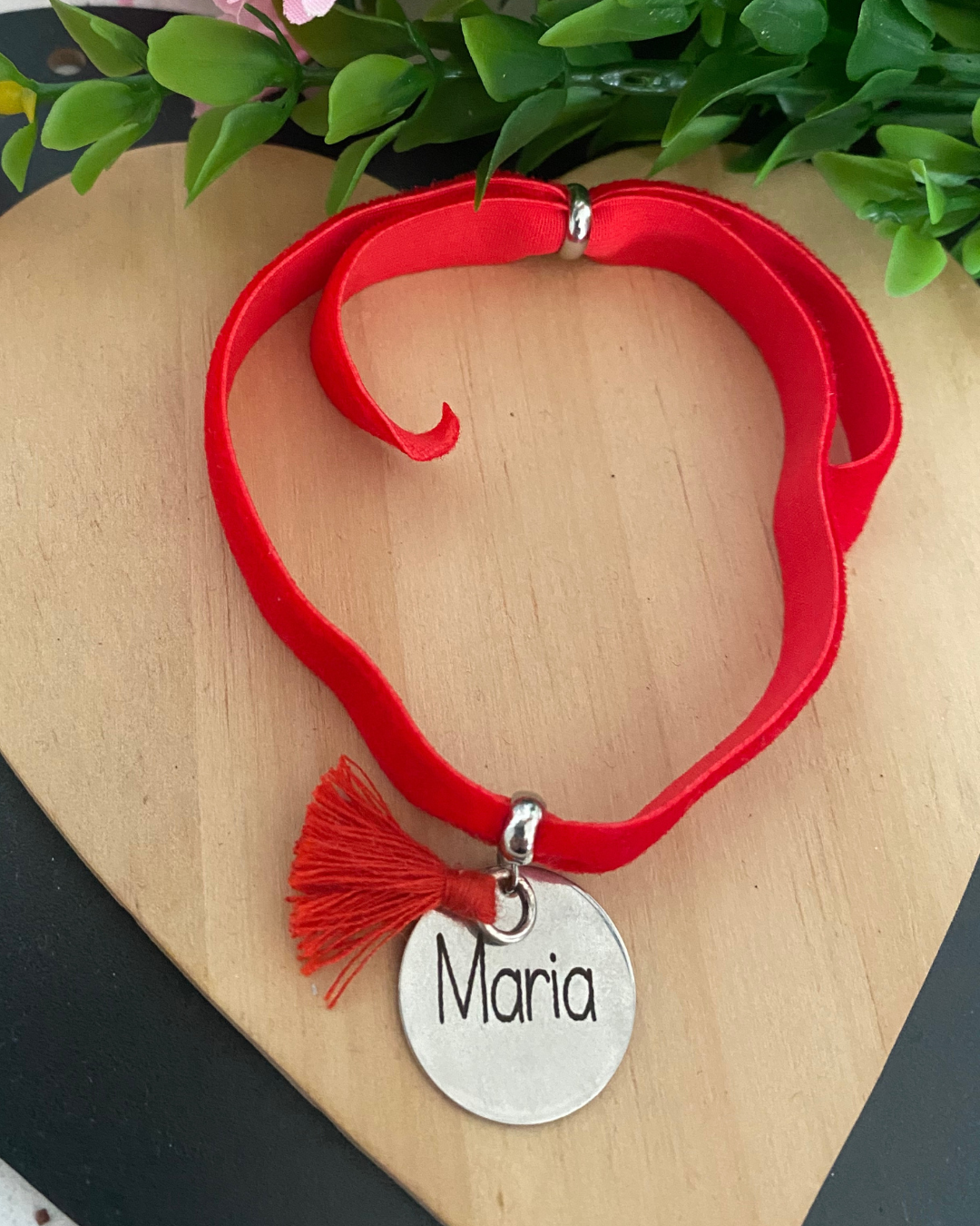PULSERA TERCIOPELO ACERO