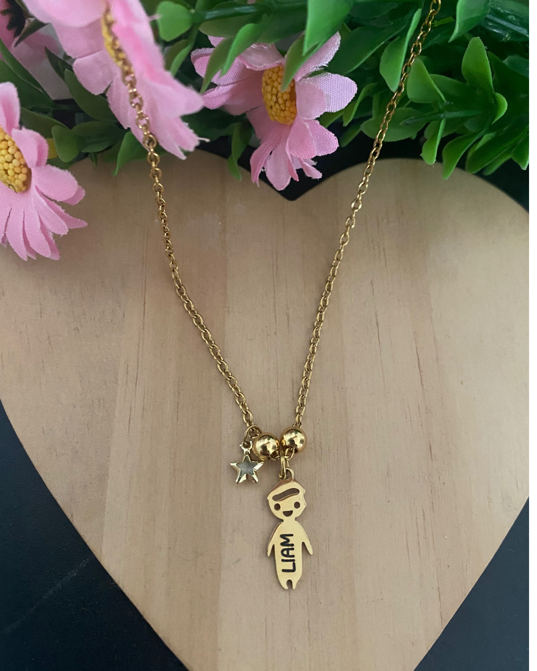 COLGANTE NIÑOS ACERO