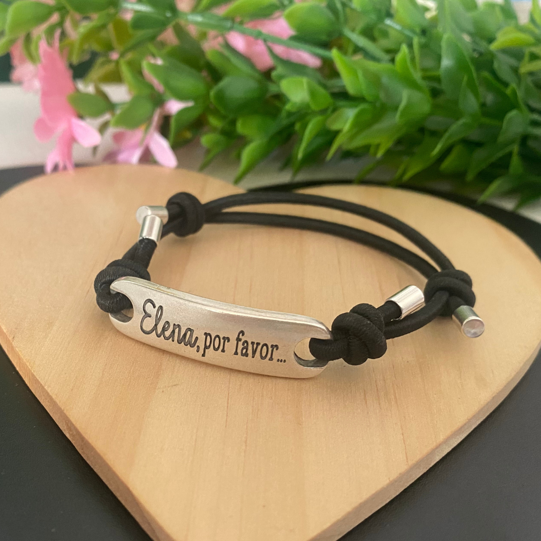 PULSERA ESCLAVA BAÑO PLATA