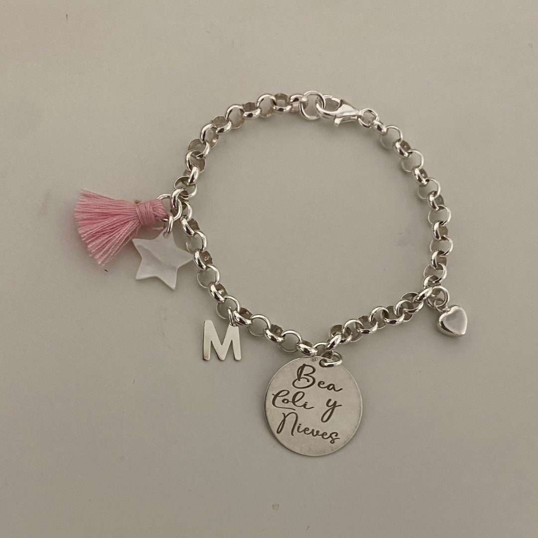 PULSERA JAZMÍN PLATA DE LEY