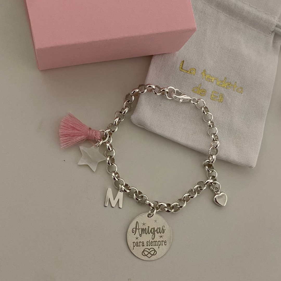 PULSERA JAZMÍN PLATA DE LEY