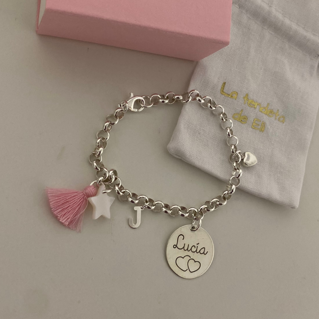 PULSERA JAZMÍN PLATA DE LEY