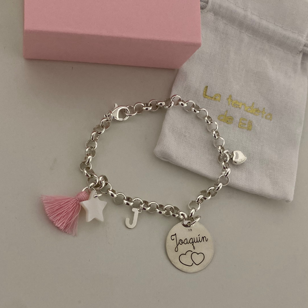 PULSERA JAZMÍN PLATA DE LEY
