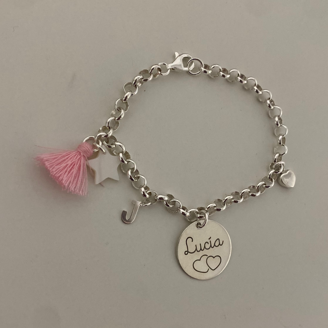 PULSERA JAZMÍN PLATA DE LEY