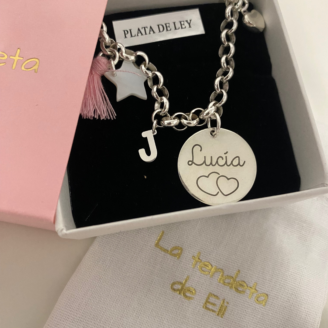 PULSERA JAZMÍN PLATA DE LEY