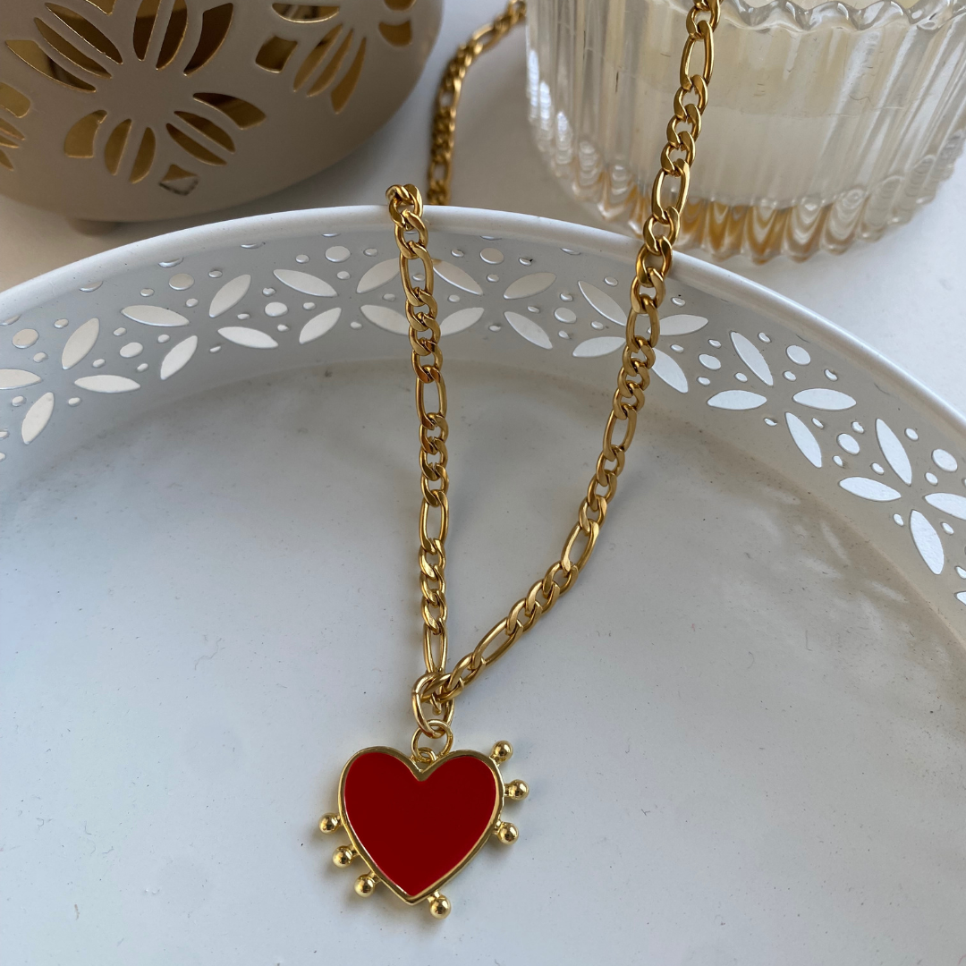 COLLAR SOL ESMALTADO