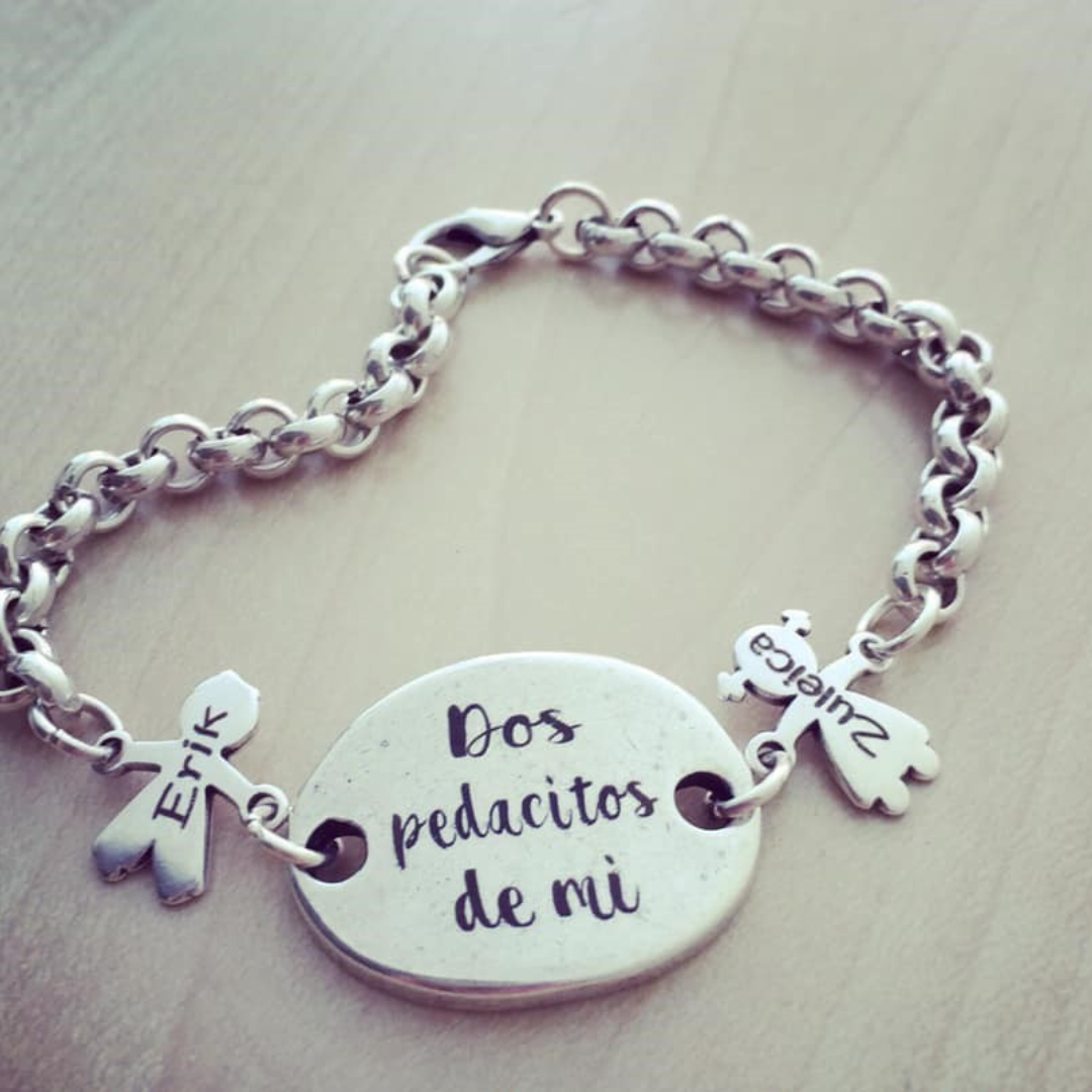 PULSERA MIA BAÑO PLATA