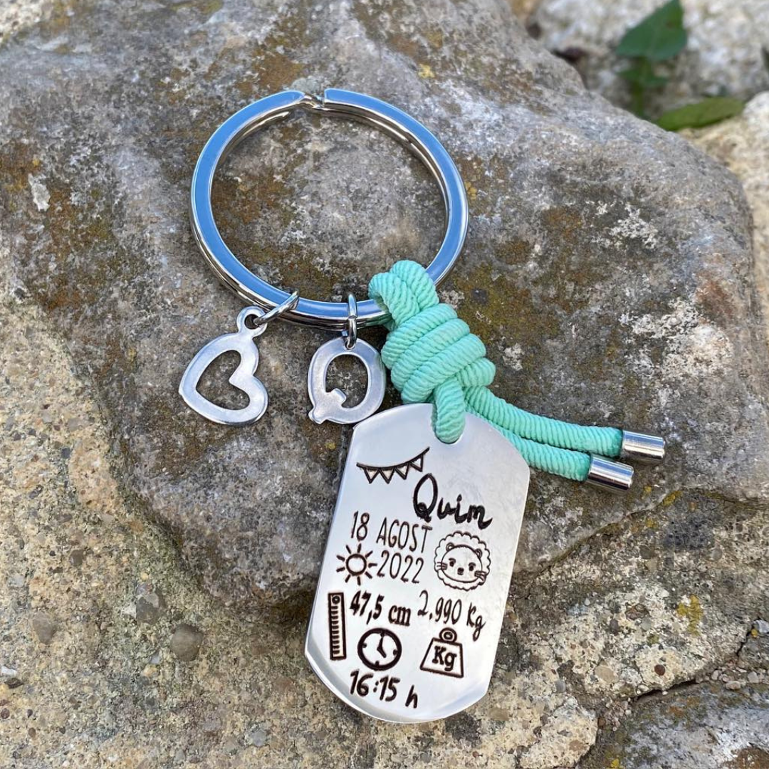 LLAVERO MILITAR ACERO