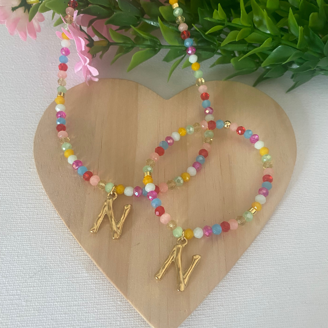 COLLAR O PULSERA ARCOIRIS