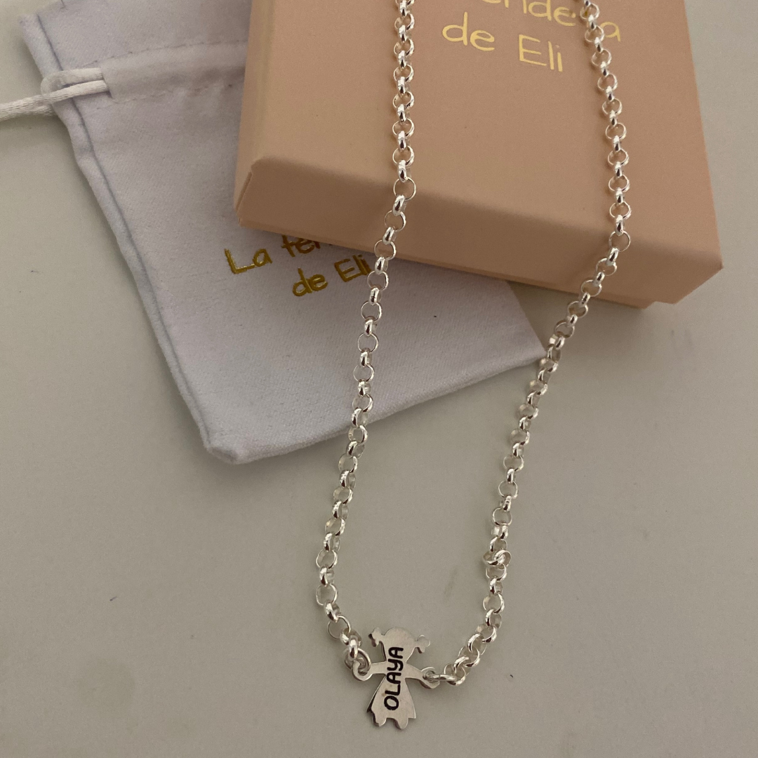 GARGANTILLA NIÑOS PLATA DE LEY