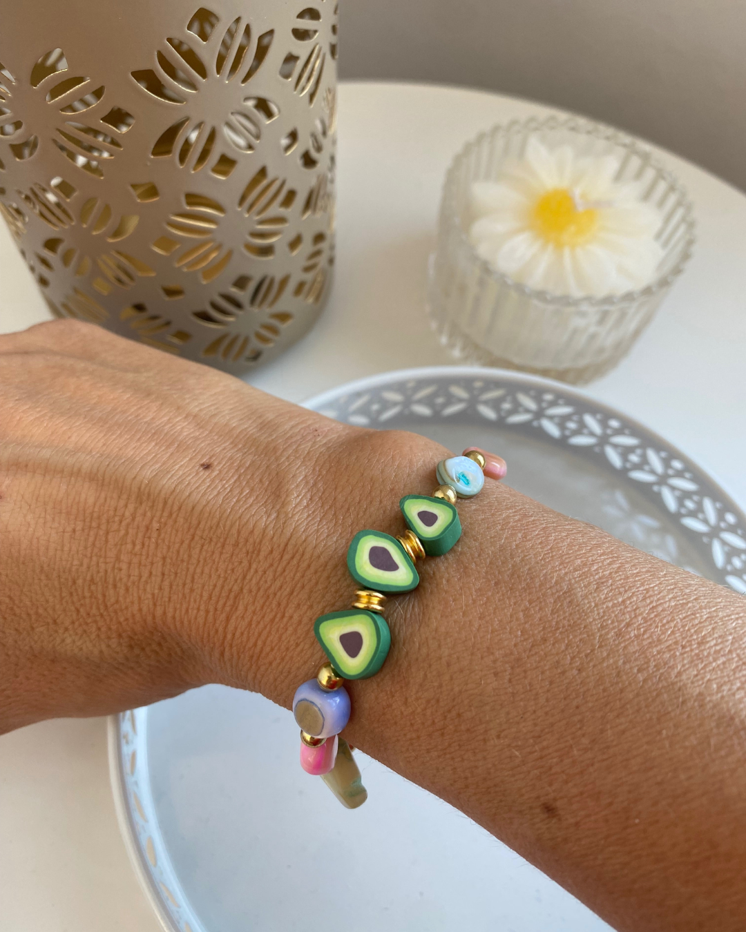 PULSERA AGUACATE