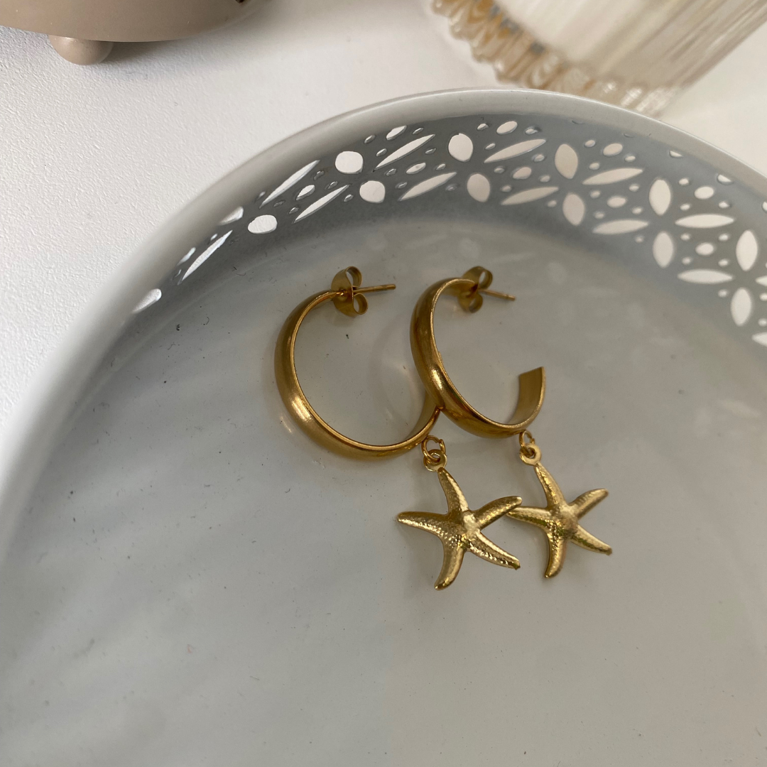 PENDIENTES ESTRELLA DE MAR