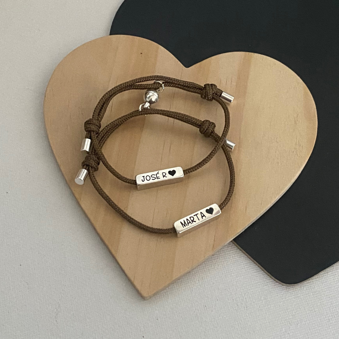 PULSERAS INFINITE BAÑO PLATA