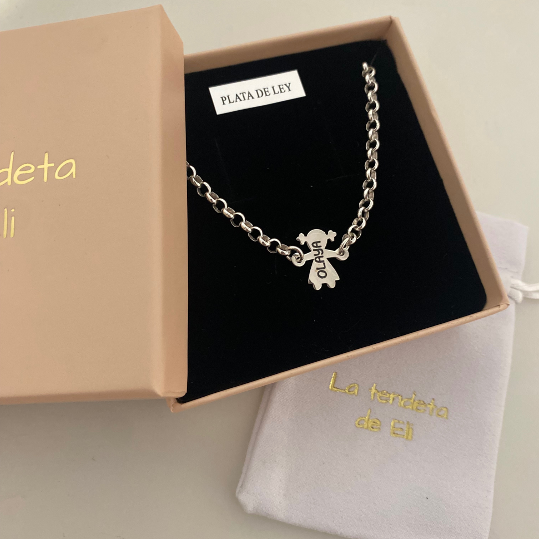 GARGANTILLA NIÑOS PLATA DE LEY