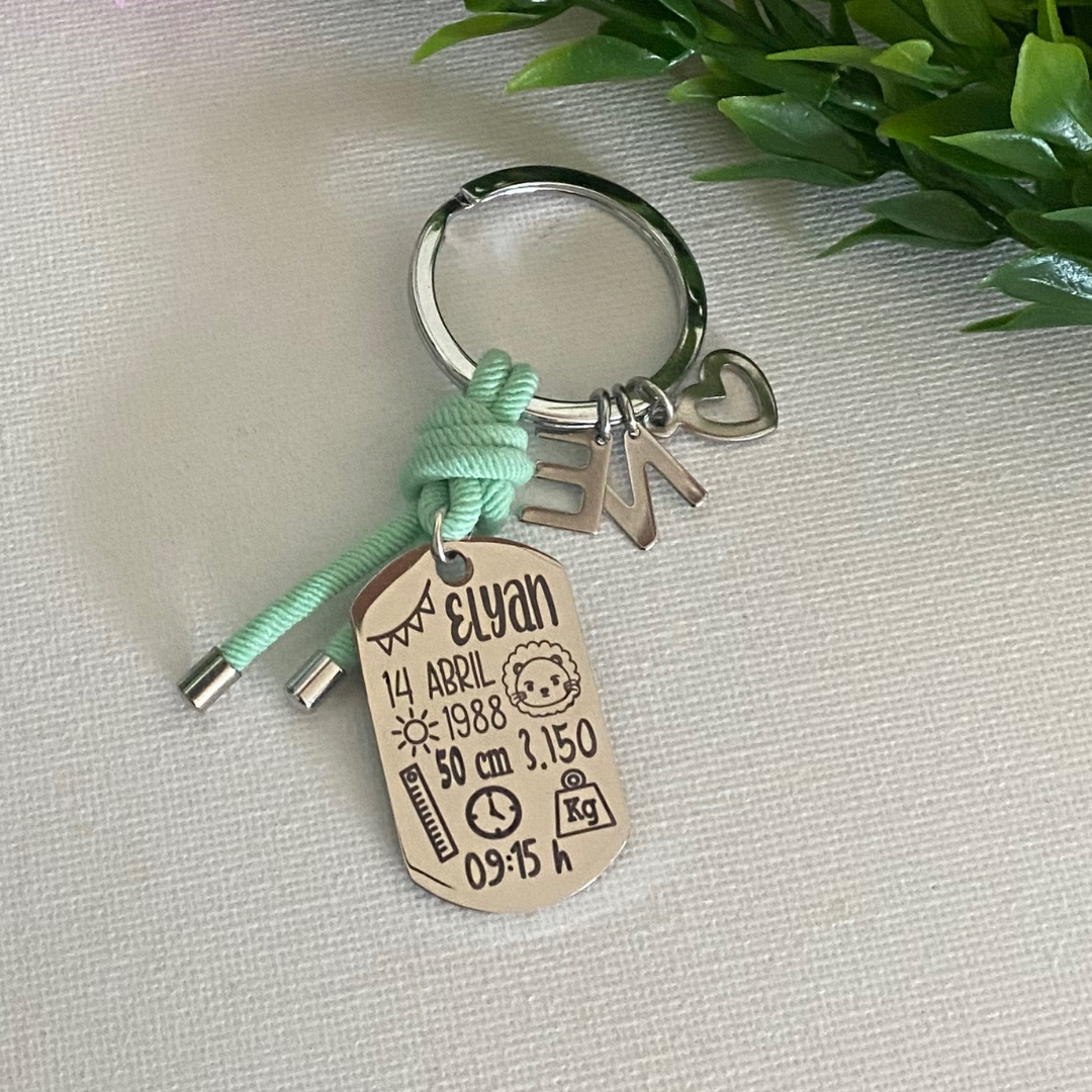 LLAVERO MILITAR ACERO