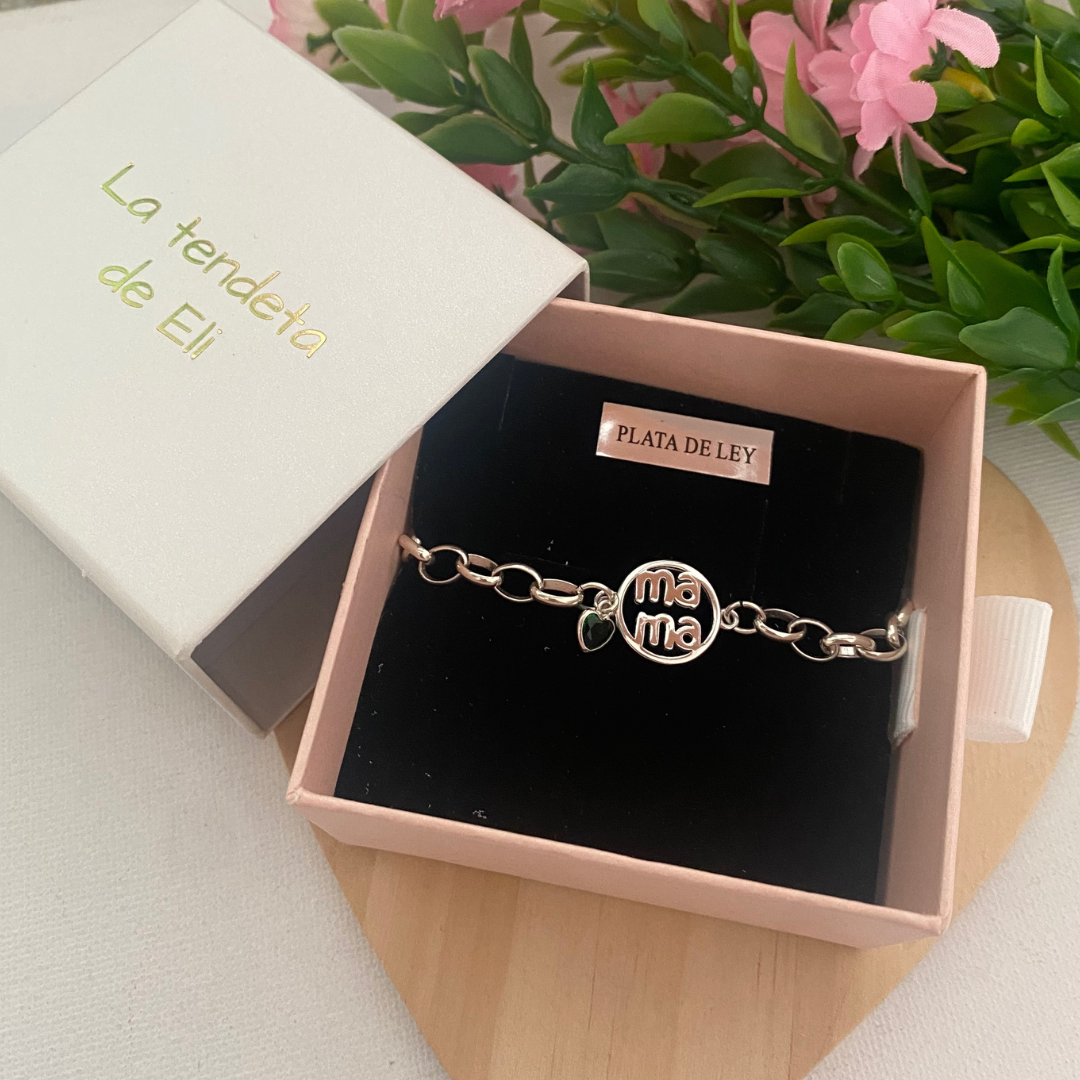 PULSERA ELMA PLATA LEY