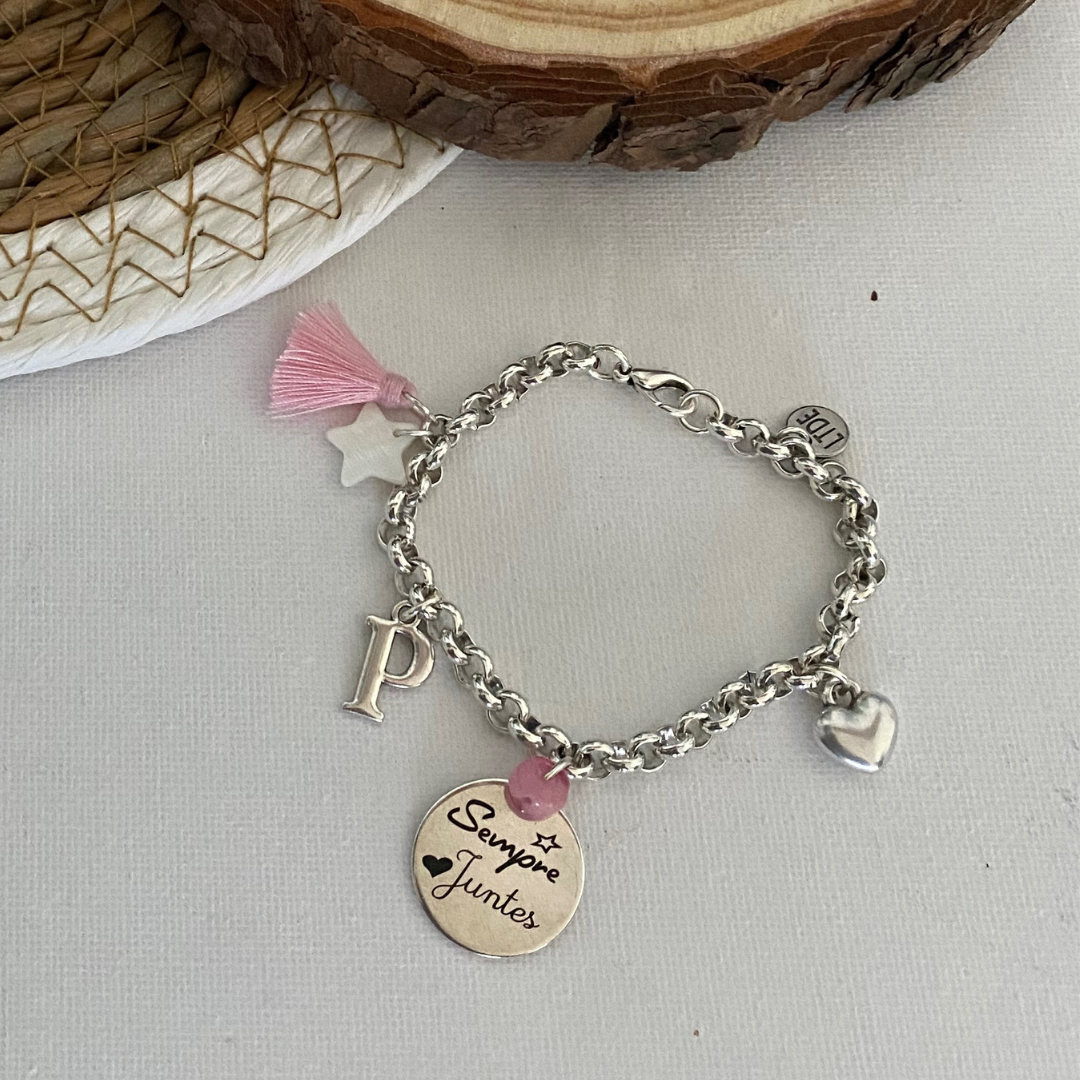 PULSERA SELMA BAÑO PLATA