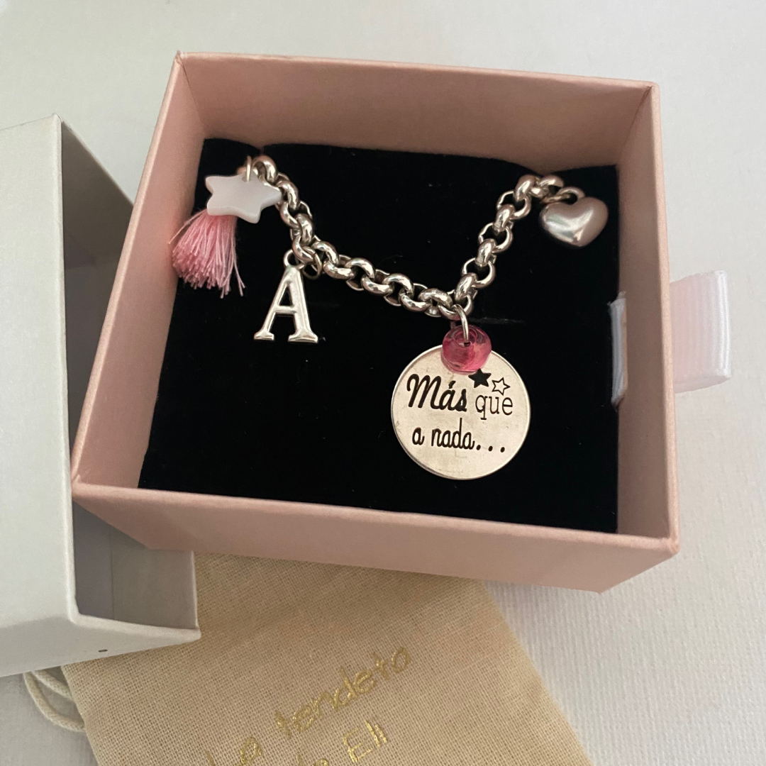 PULSERA SELMA BAÑO PLATA