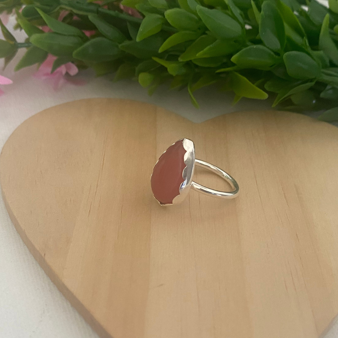 ANILLO PLATA LEYY PIEDRA NATURAL