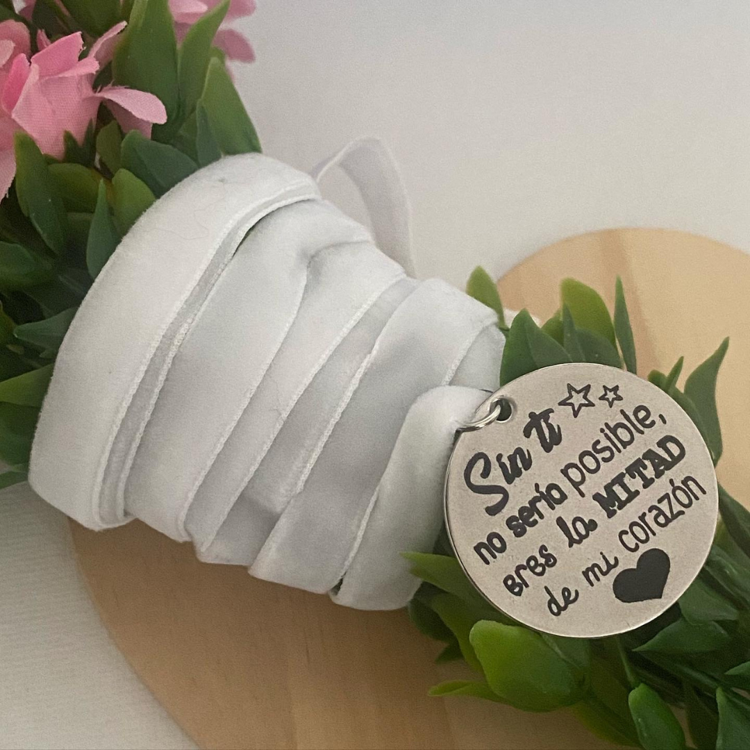 LAZO RAMO NOVIA ACERO