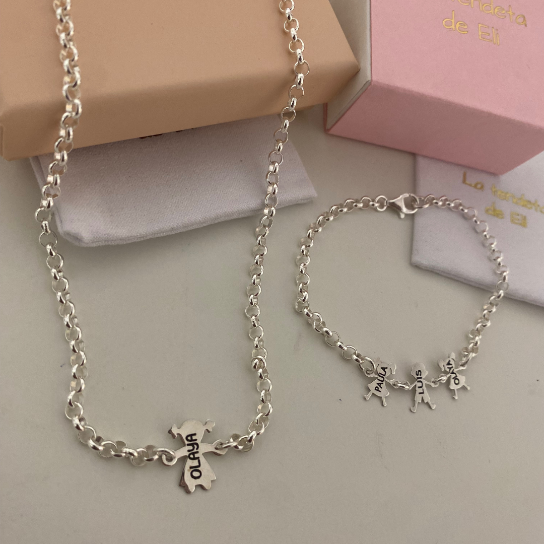 GARGANTILLA NIÑOS PLATA DE LEY