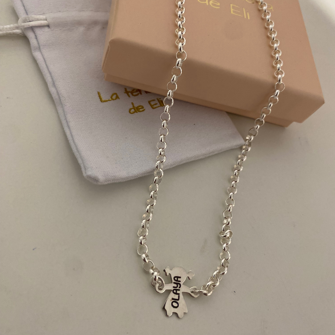 GARGANTILLA NIÑOS PLATA DE LEY