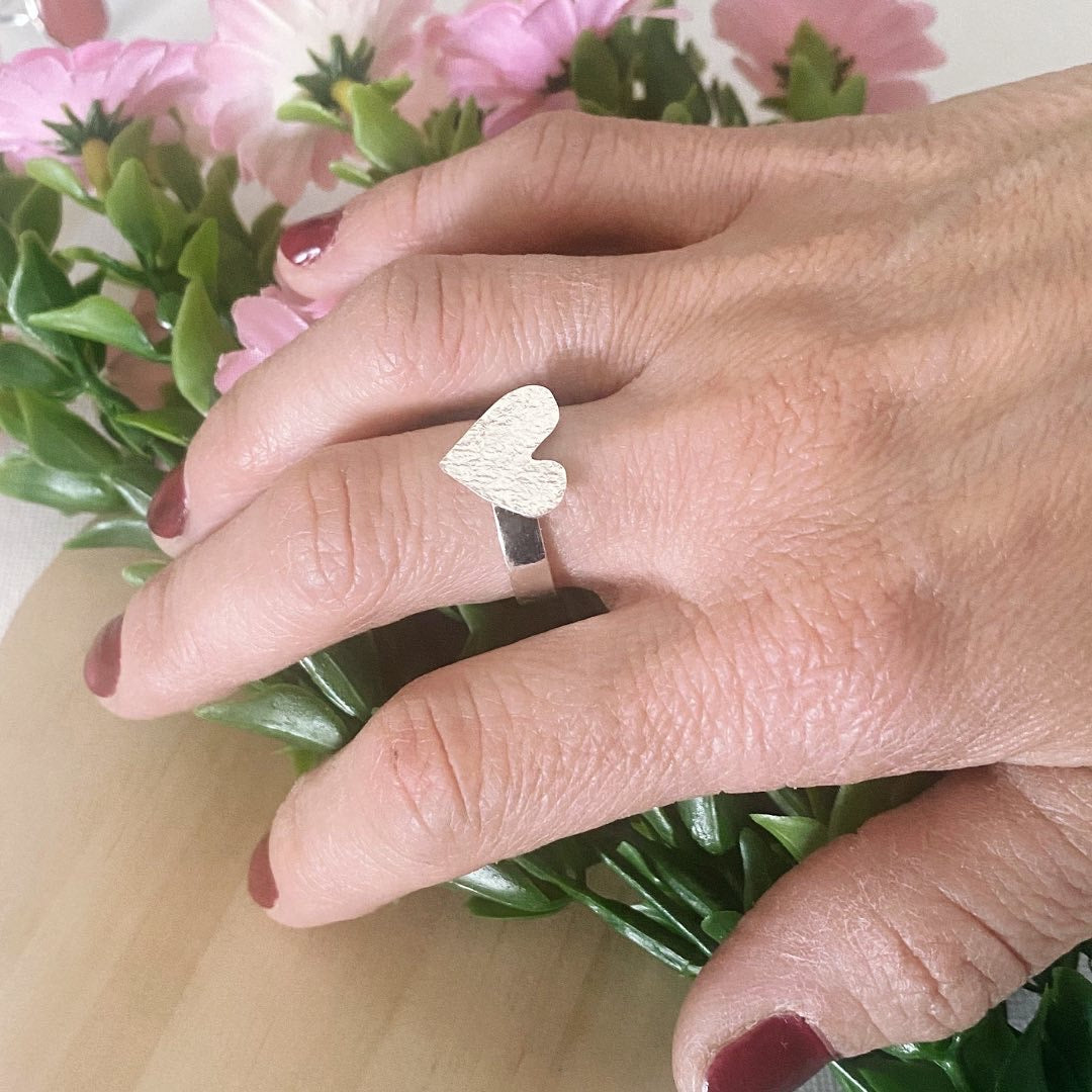 ANILLO CORAZÓN VALIENTE