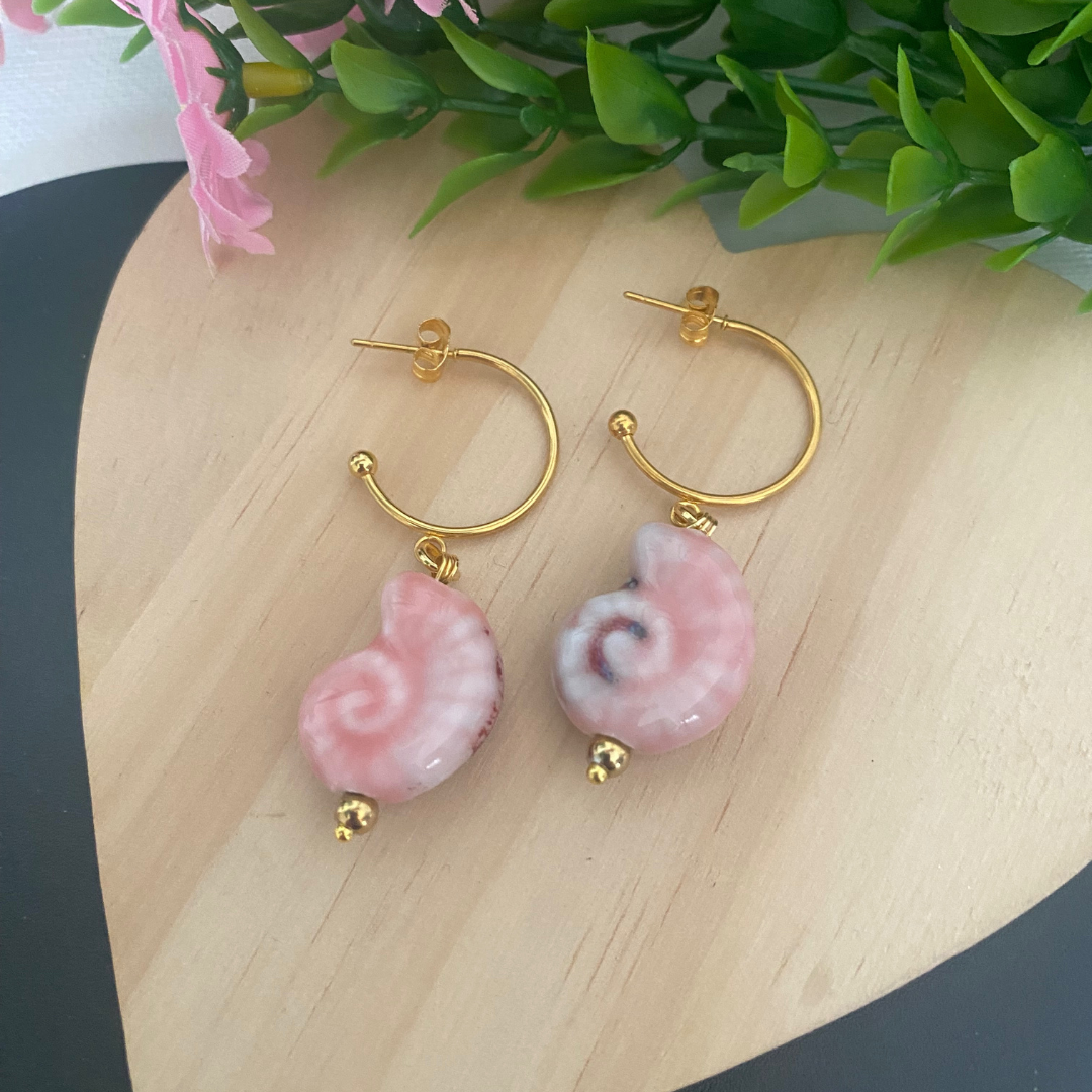 PENDIENTES CARACOLA