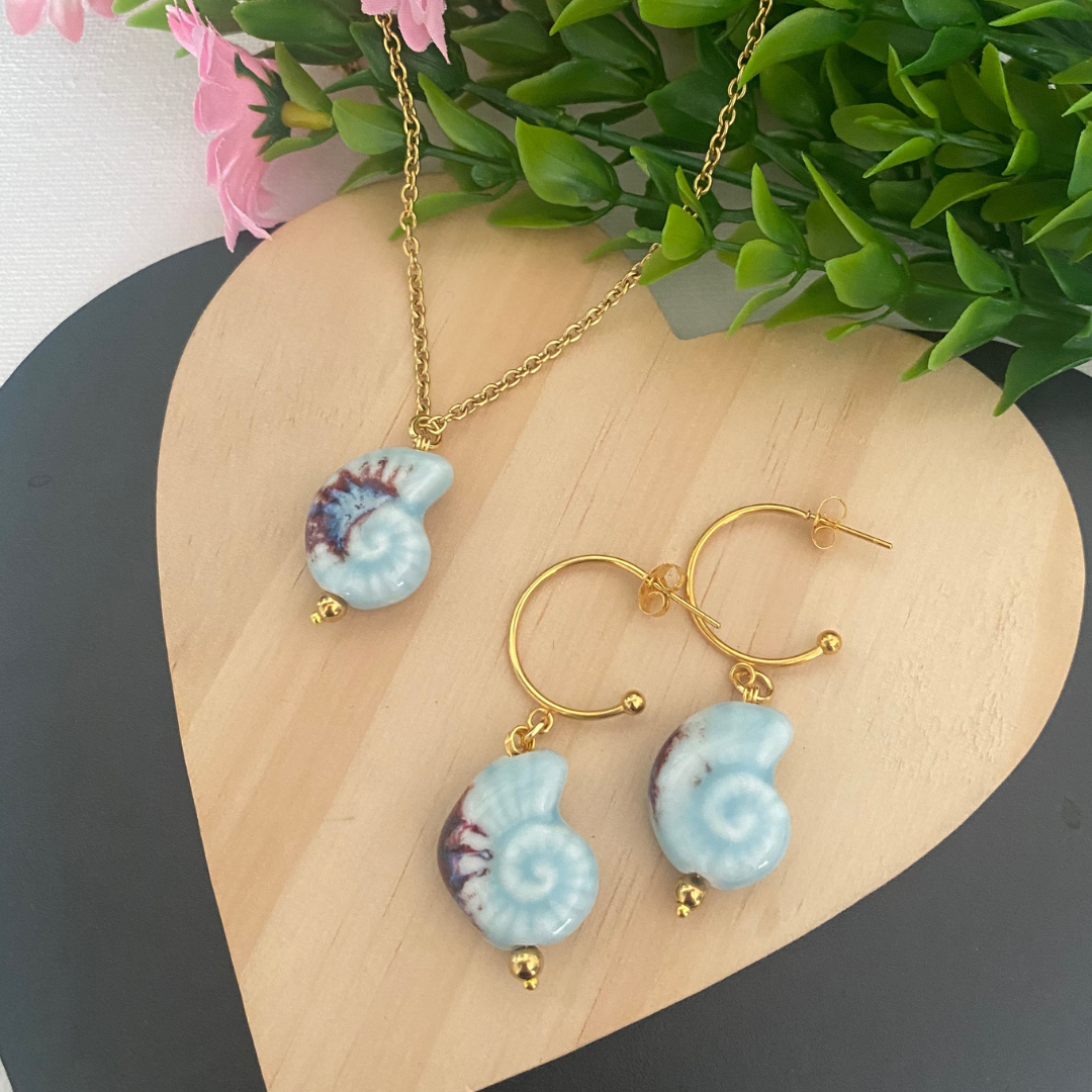PENDIENTES CARACOLA