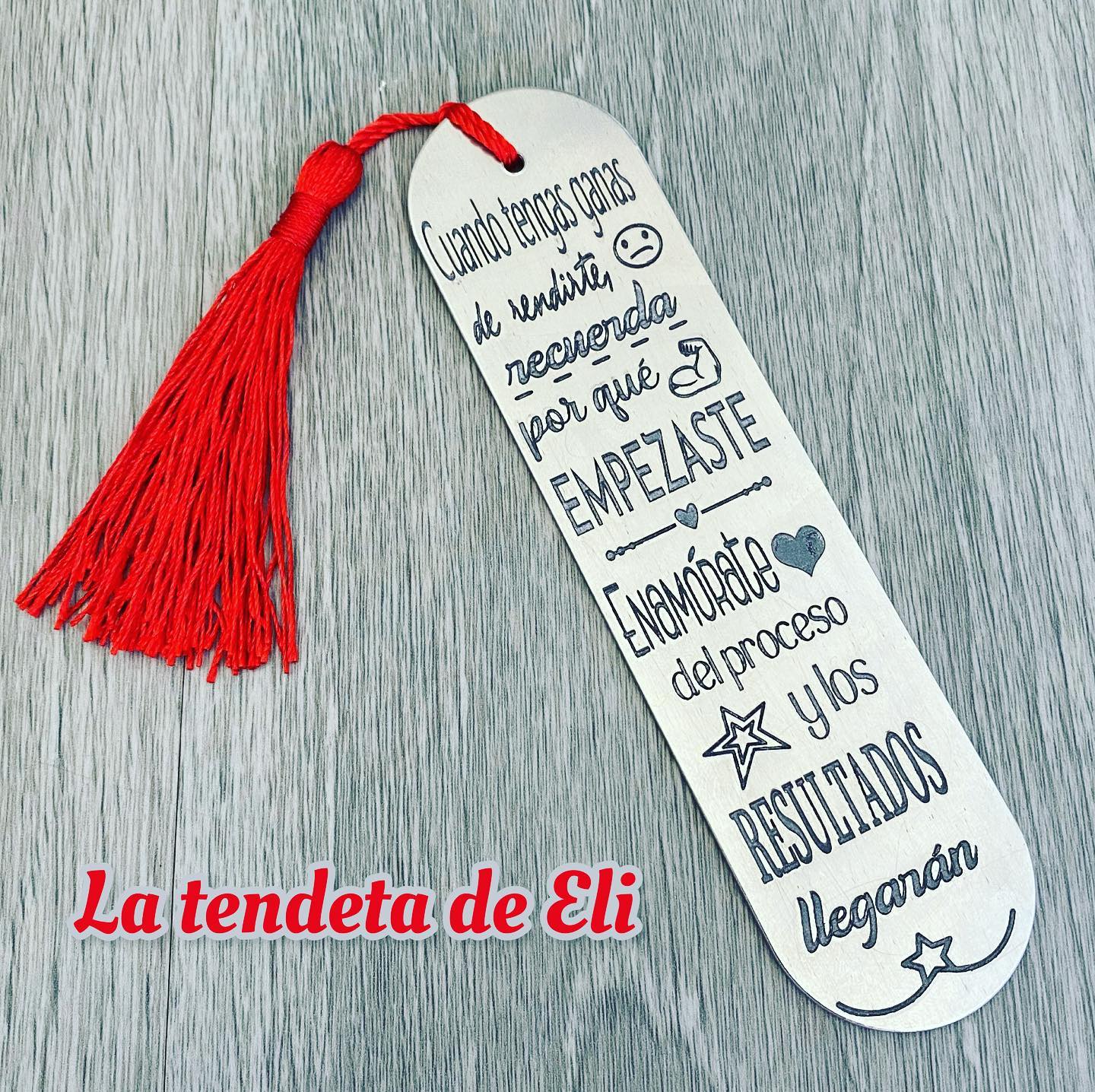 MARCAPÁGINAS BAÑO PLATA