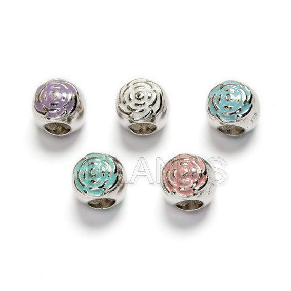 BOLA COLOR PLATA DE LEY