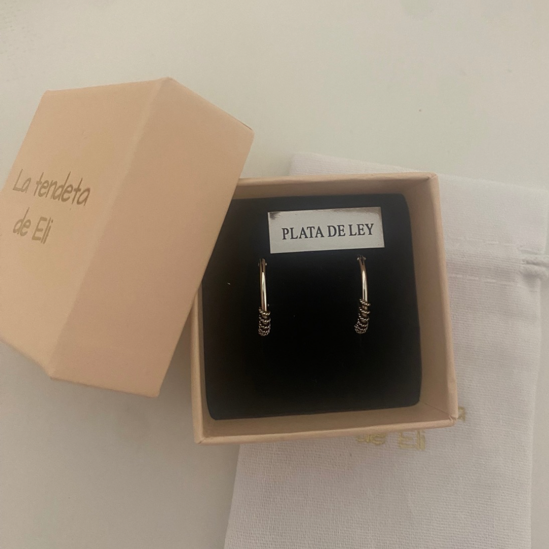 PENDENTES ARO PLATA DE LEY