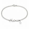 Pulsera Mamá con Estrella - Plata de Ley 925