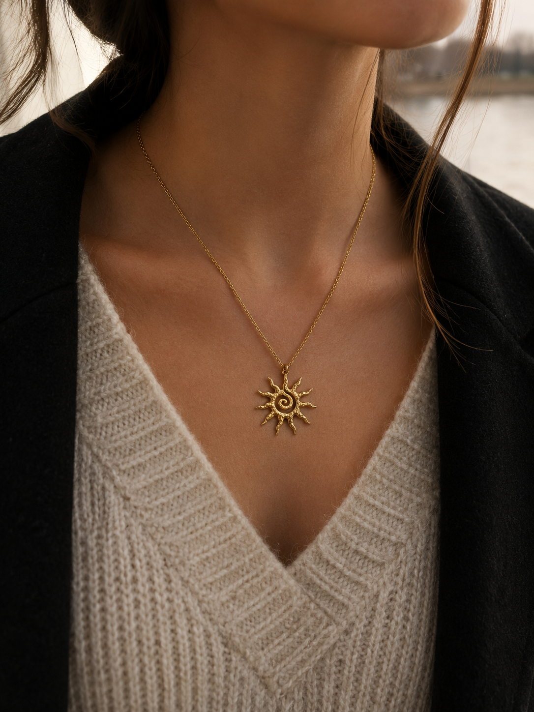 COLLAR SUNSOL ACERO