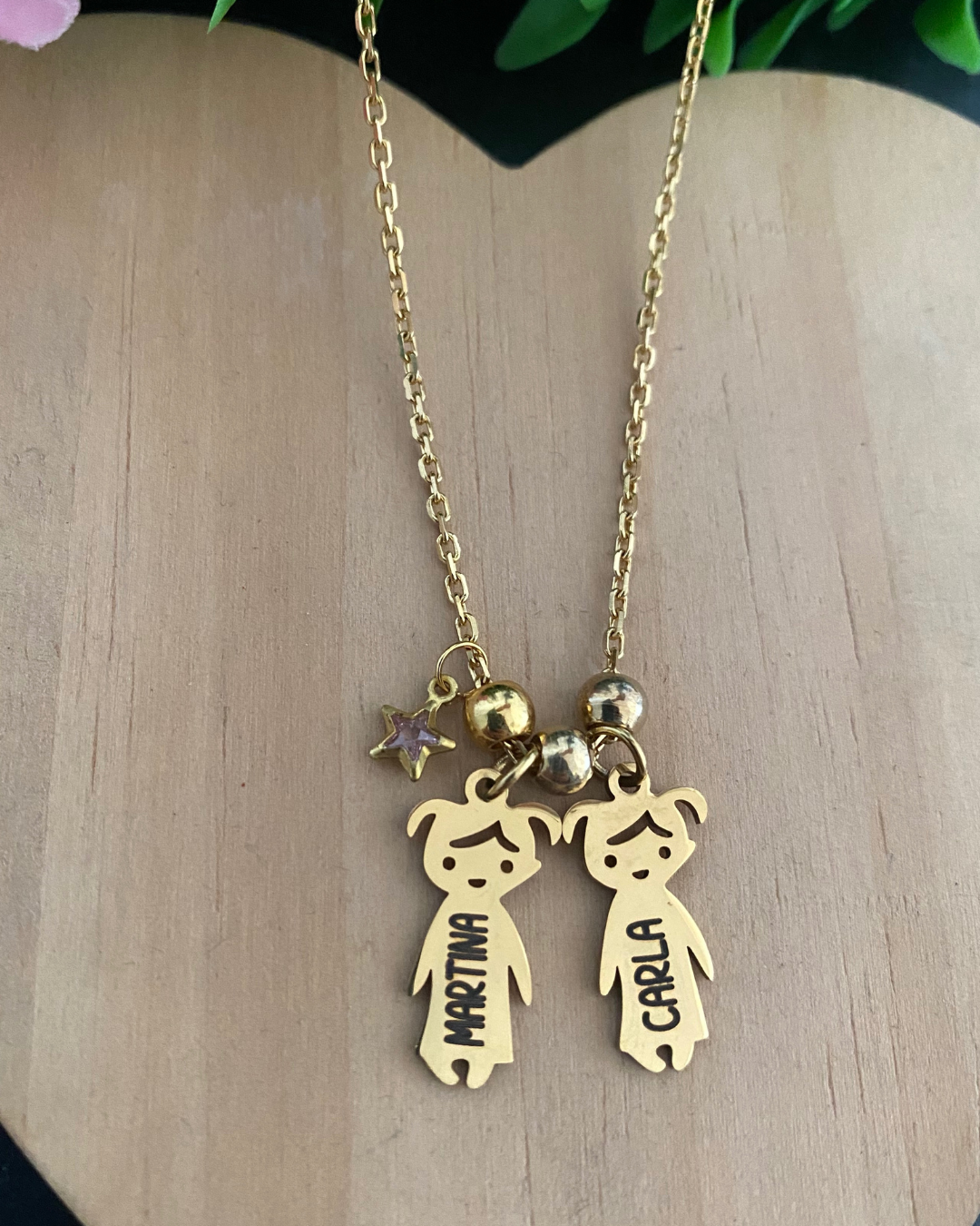 COLGANTE NIÑOS ACERO