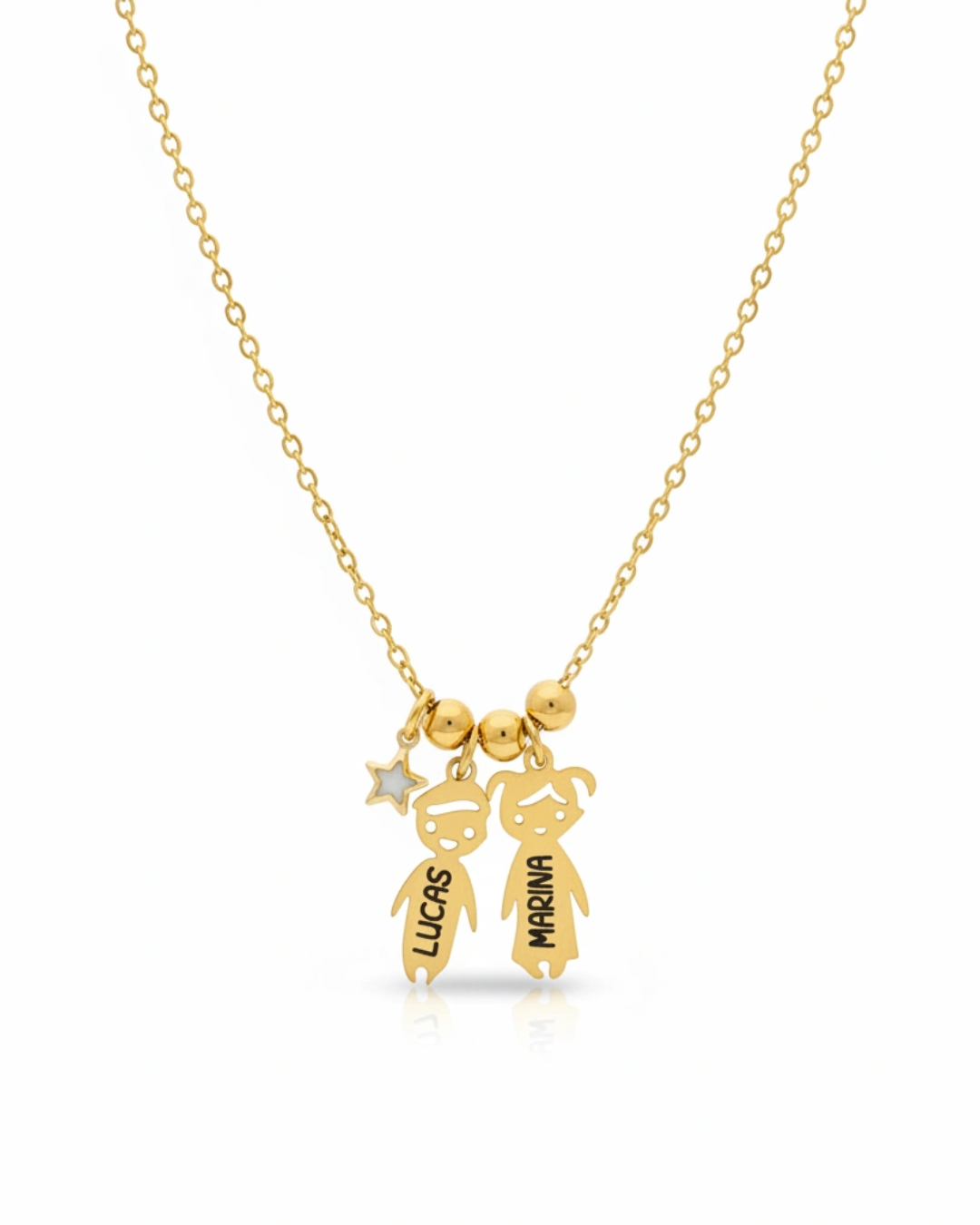 COLGANTE NIÑOS ACERO