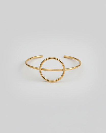 BRAZALETE ANELÚN LATÓN BAÑO ORO