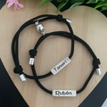 PULSERAS INFINITE BAÑO PLATA
